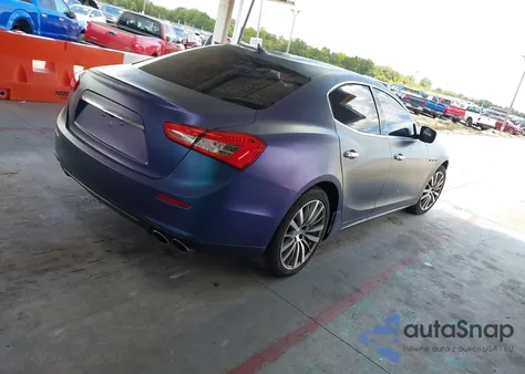 2016 Maserati Ghibli from USA, damaged, VIN ZAM57XSA1G1175647